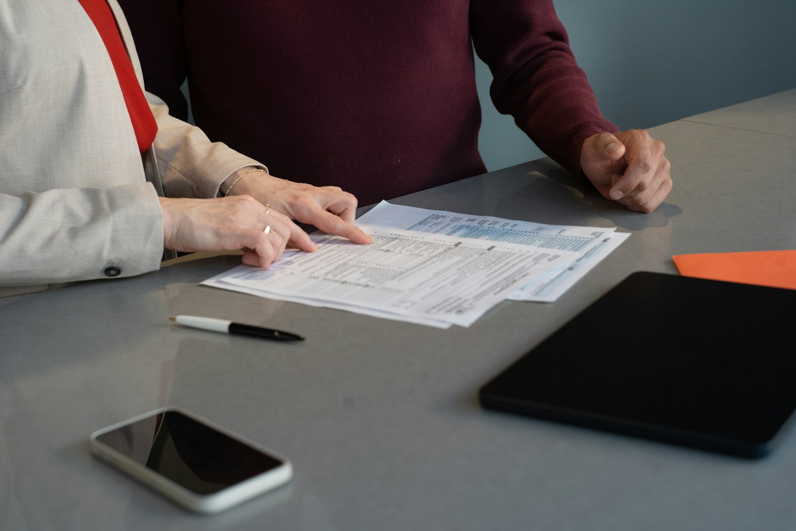 Estate planning notes and documents